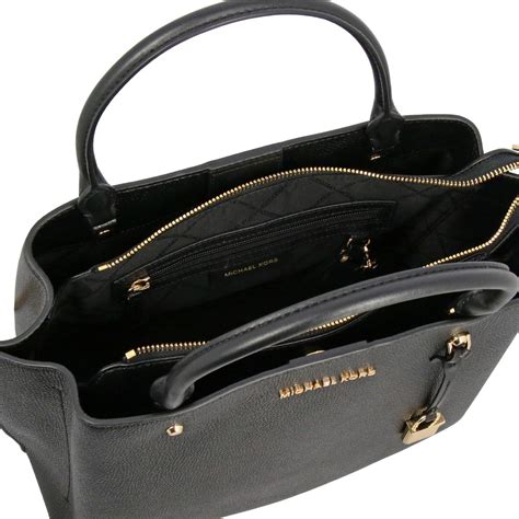 michael kors tasche wildleder schwarz|Schwarze Michael Kors Taschen online .